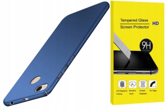

Etui Pancerne Silky Touch+szkło Do Redmi 4X