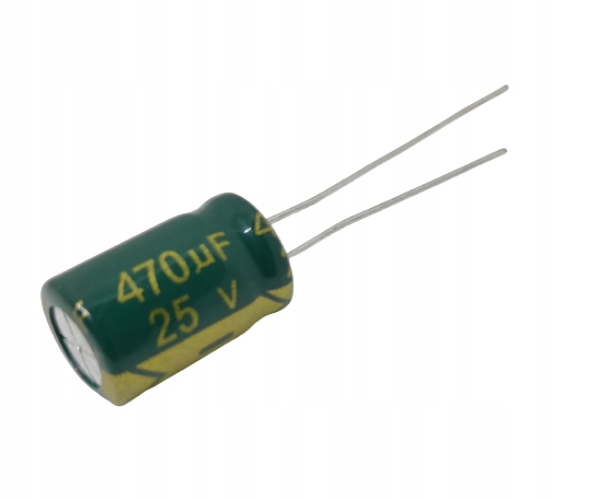 

Kondensator 470uF/25V 105*C 8x12mm Low Esr 3szt