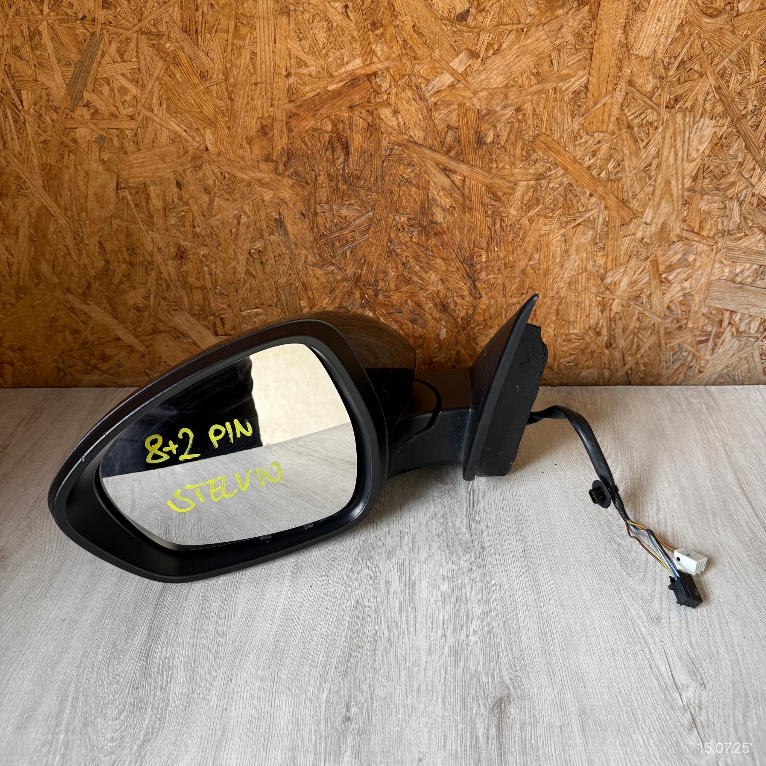 mirror left ALFA ROMEO STELVIO 2018 ROK 8 PIN (6+2)