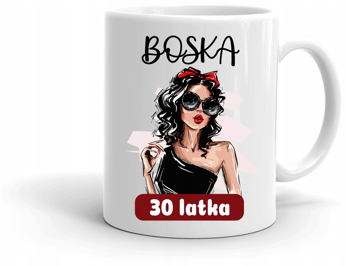 

Kubek na 30-te Urodziny 30 Lat dla Kobiety