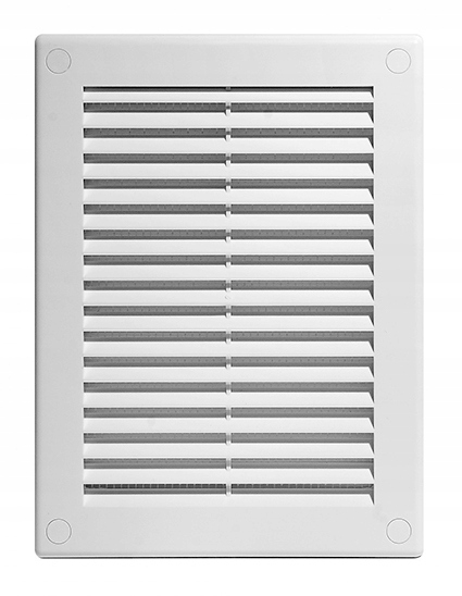 

Kratka Wentylacyjna 180x250 Biała Tworzywo