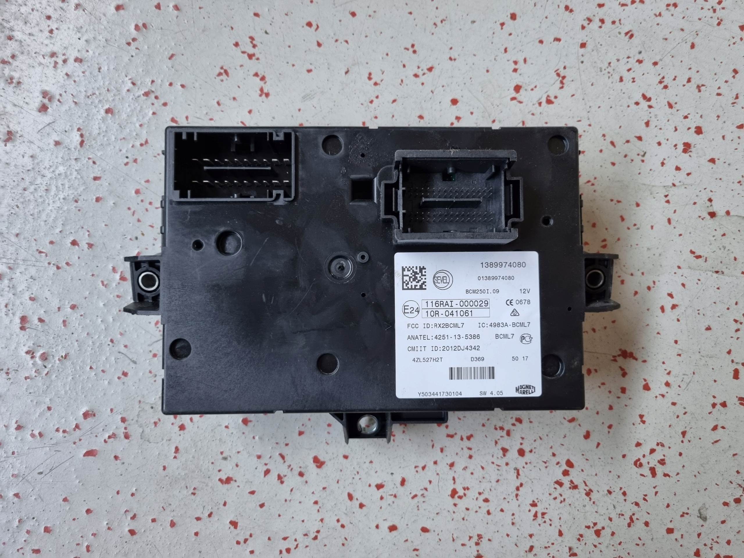 MODUŁ BODY BCM FIAT DUCATO 1389974080 DOPISZE