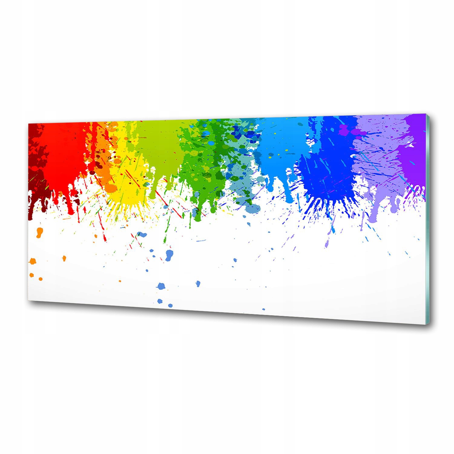Panel do kuchyne Dúhové škvrny 125 x 50 cm Lepidlo