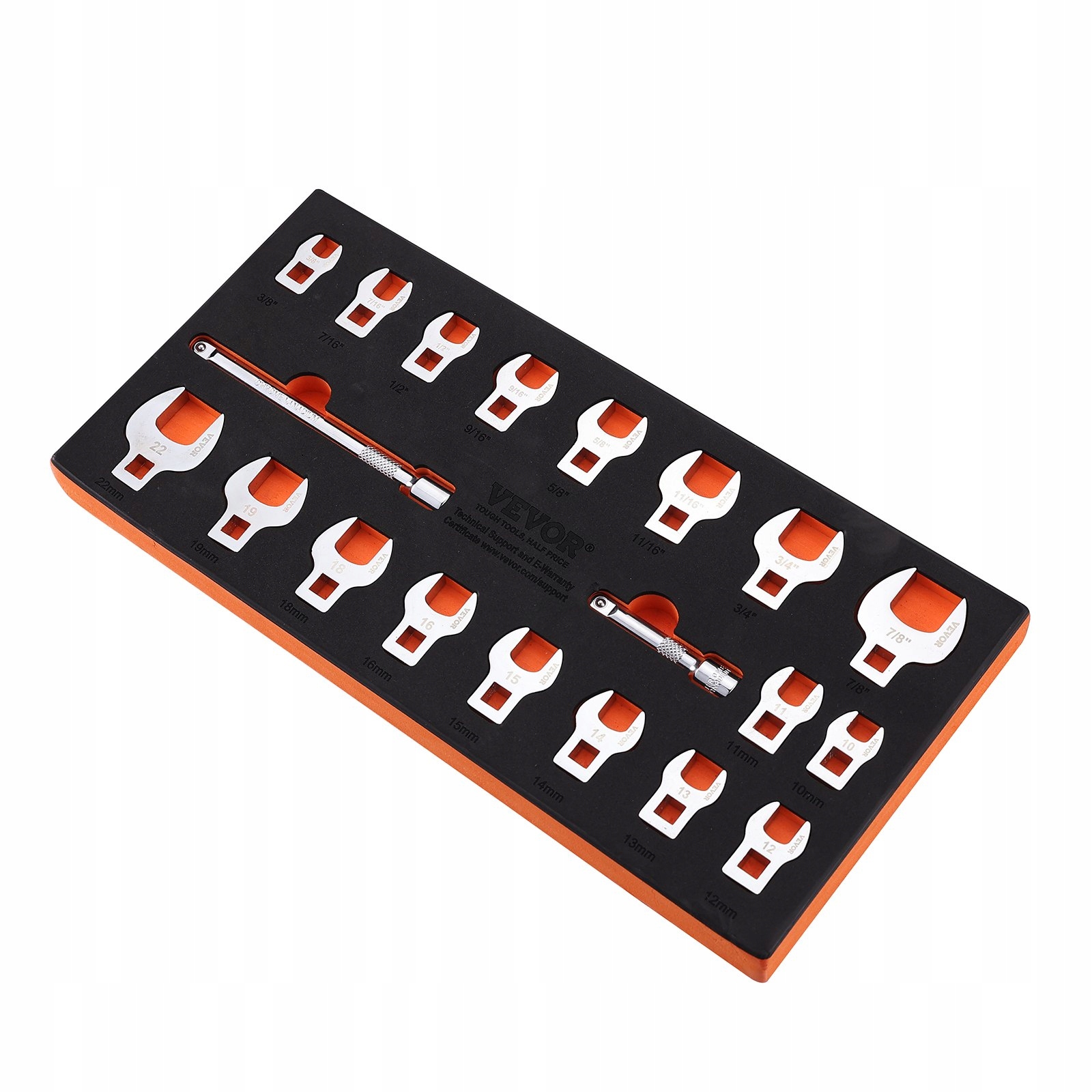 20dílná sada očkoplochých klíčů