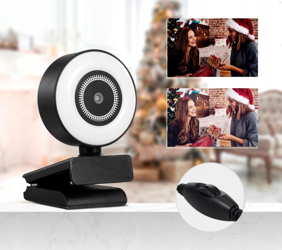 KAMERA KAMERKA INTERNETOWA DO LEKCJI AUTOFOKUS Wbudowany mikrofon Tak