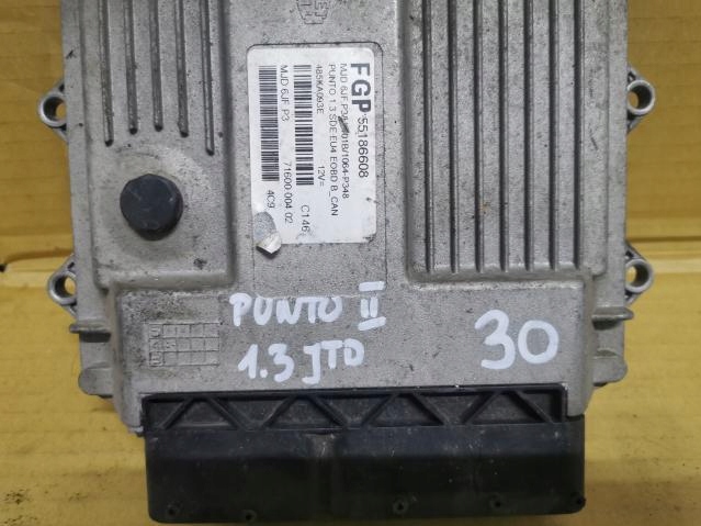 computer control unit of the engine FIAT PUNTO II 1.3