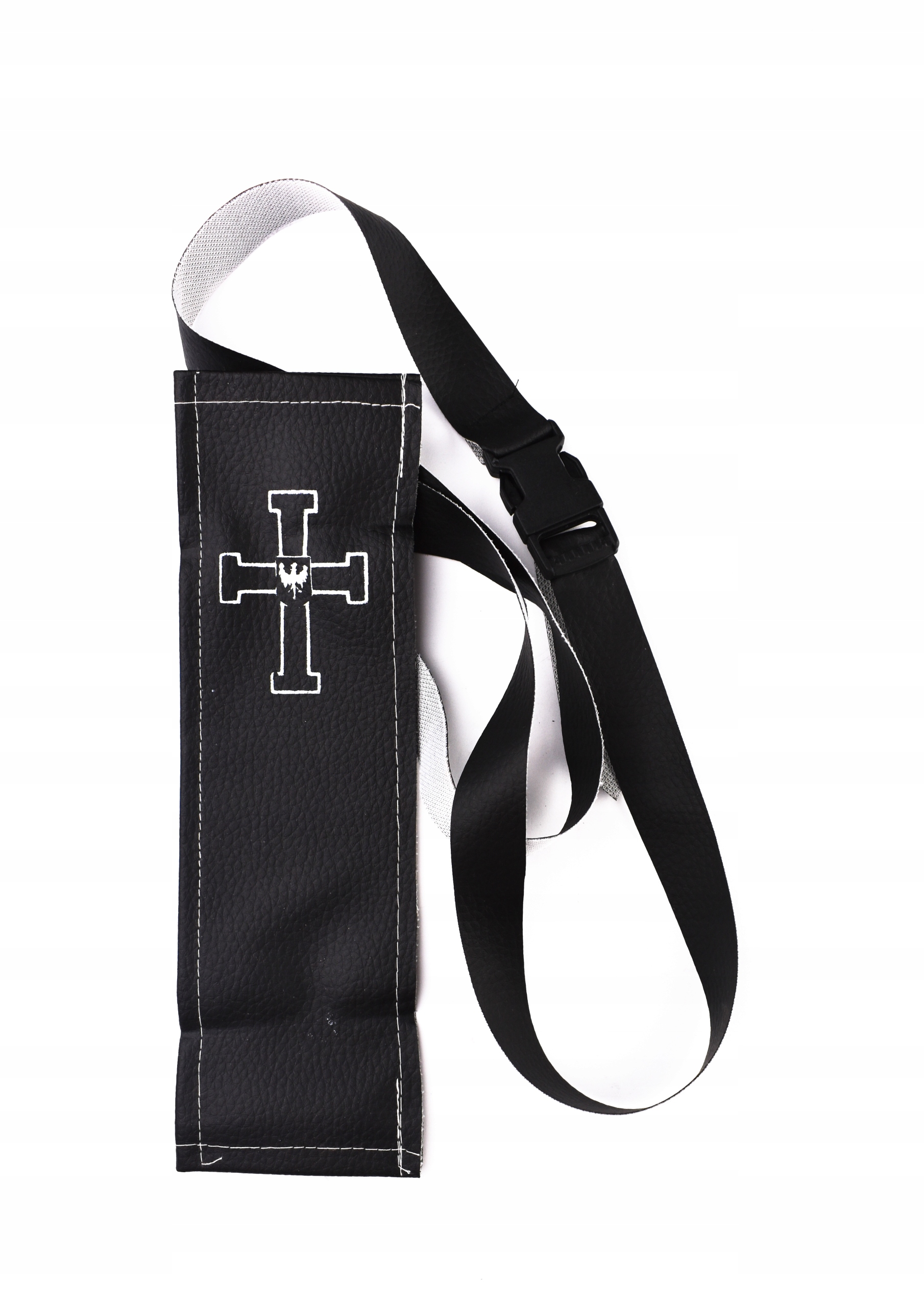 ZESTAW MIECZ DREWNIANY Z POCHWĄ KRZYŻACKI RYCERSKI MIECZ Z DREWNA KRZYŻAK Długość całkowita 50 cm