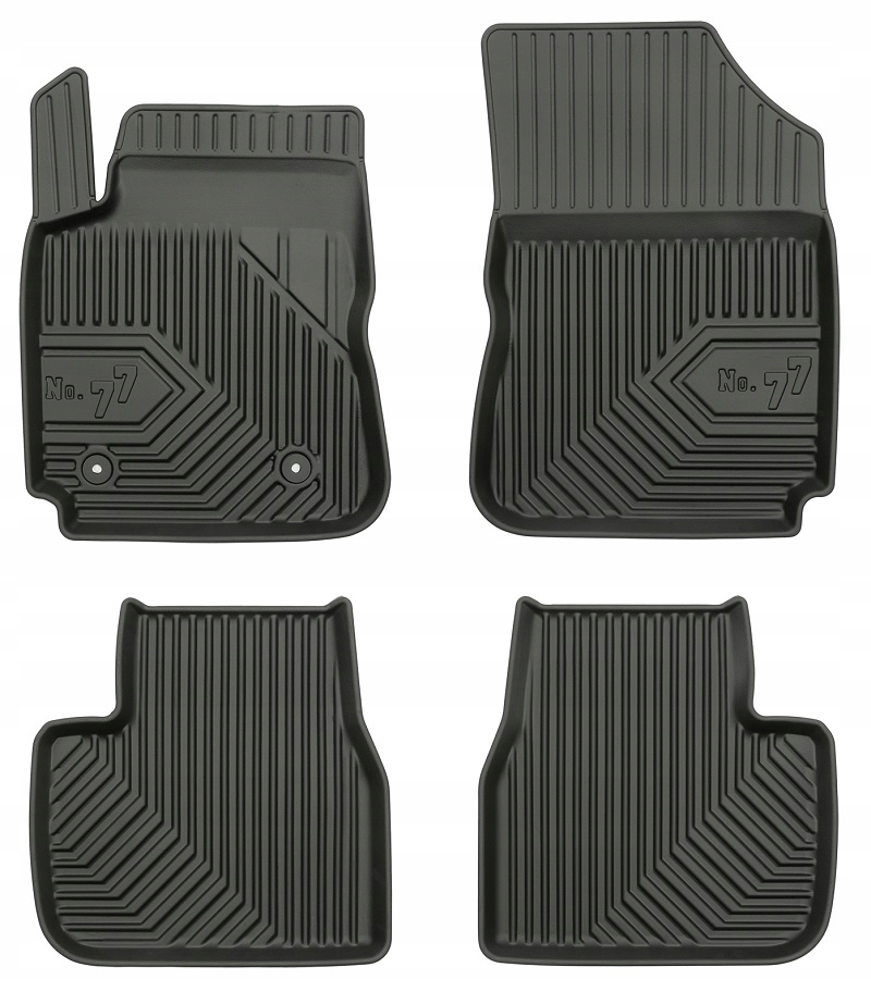 Citroen C4 Cactus 2014-2020 Koberce Gumové Stěrače Korytka 77