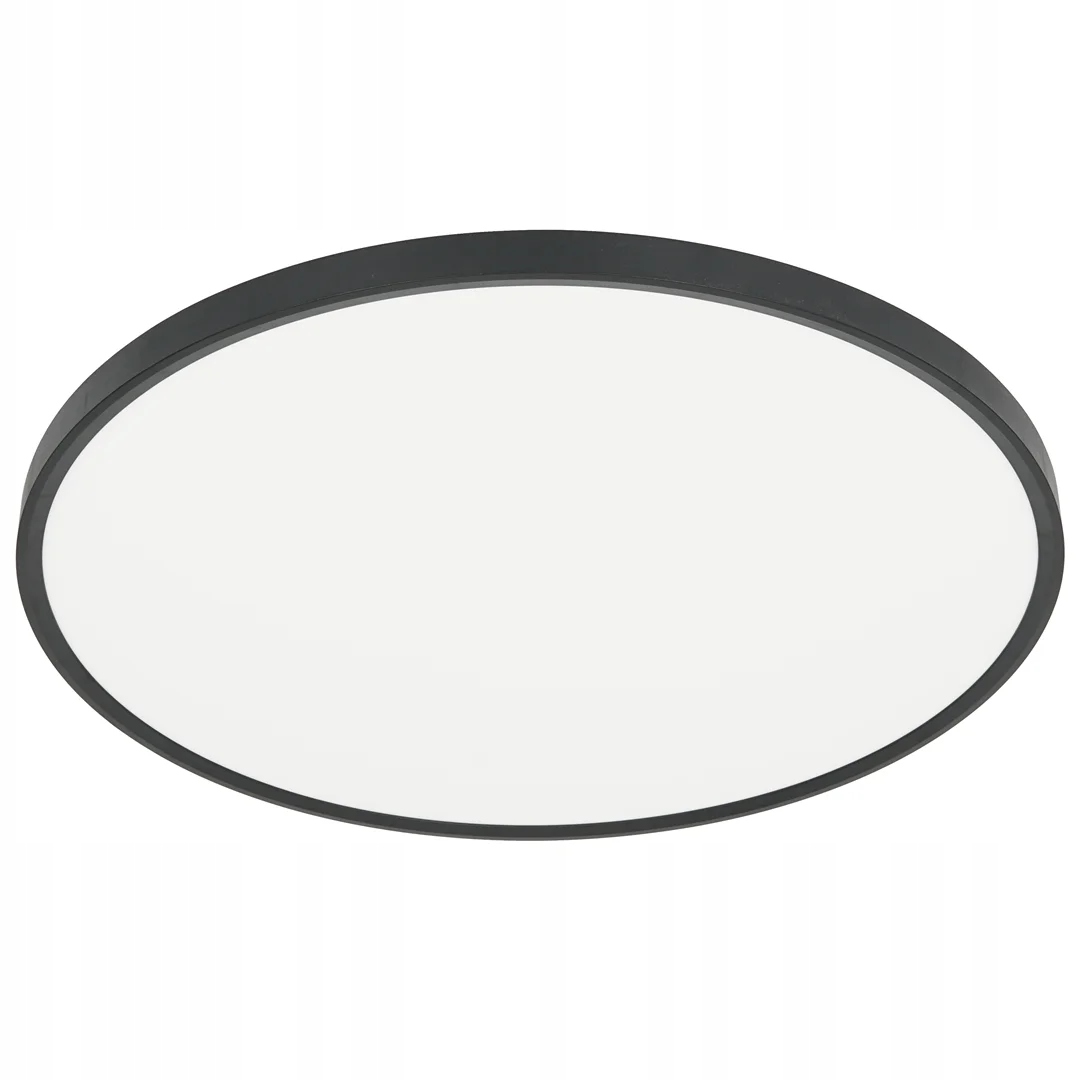 Stropné svietidlo 50W čierne okrúhle 60 cm s meniteľnou farbou svetla Milagro