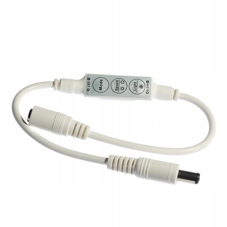 

Ściemniacz Mini Klawiszowy 12V 72W do taśm Led