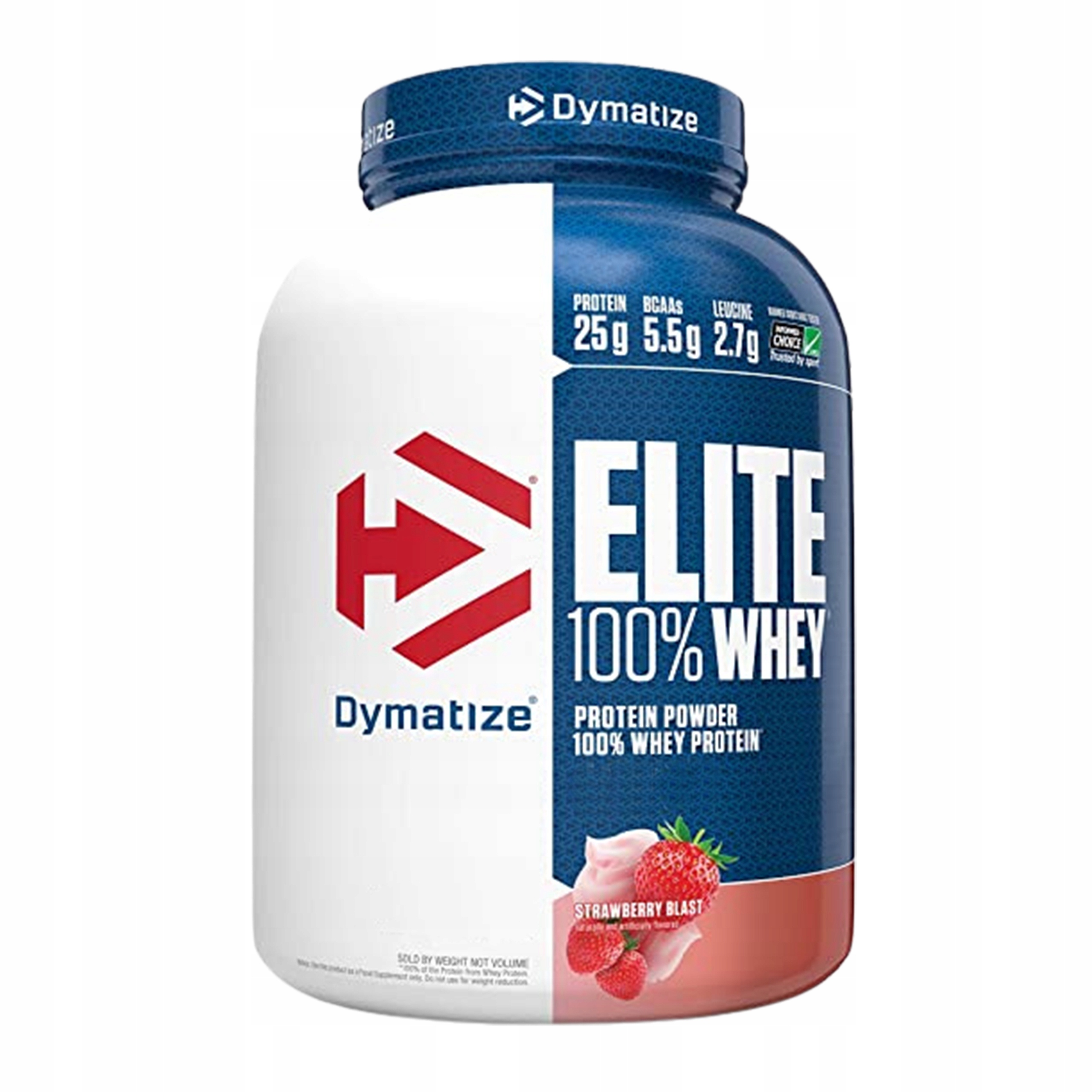 Syrovátkový Protein Dymatize Elite Whey 2,1 kg Wpc Wpi Jahoda 63 Porcí