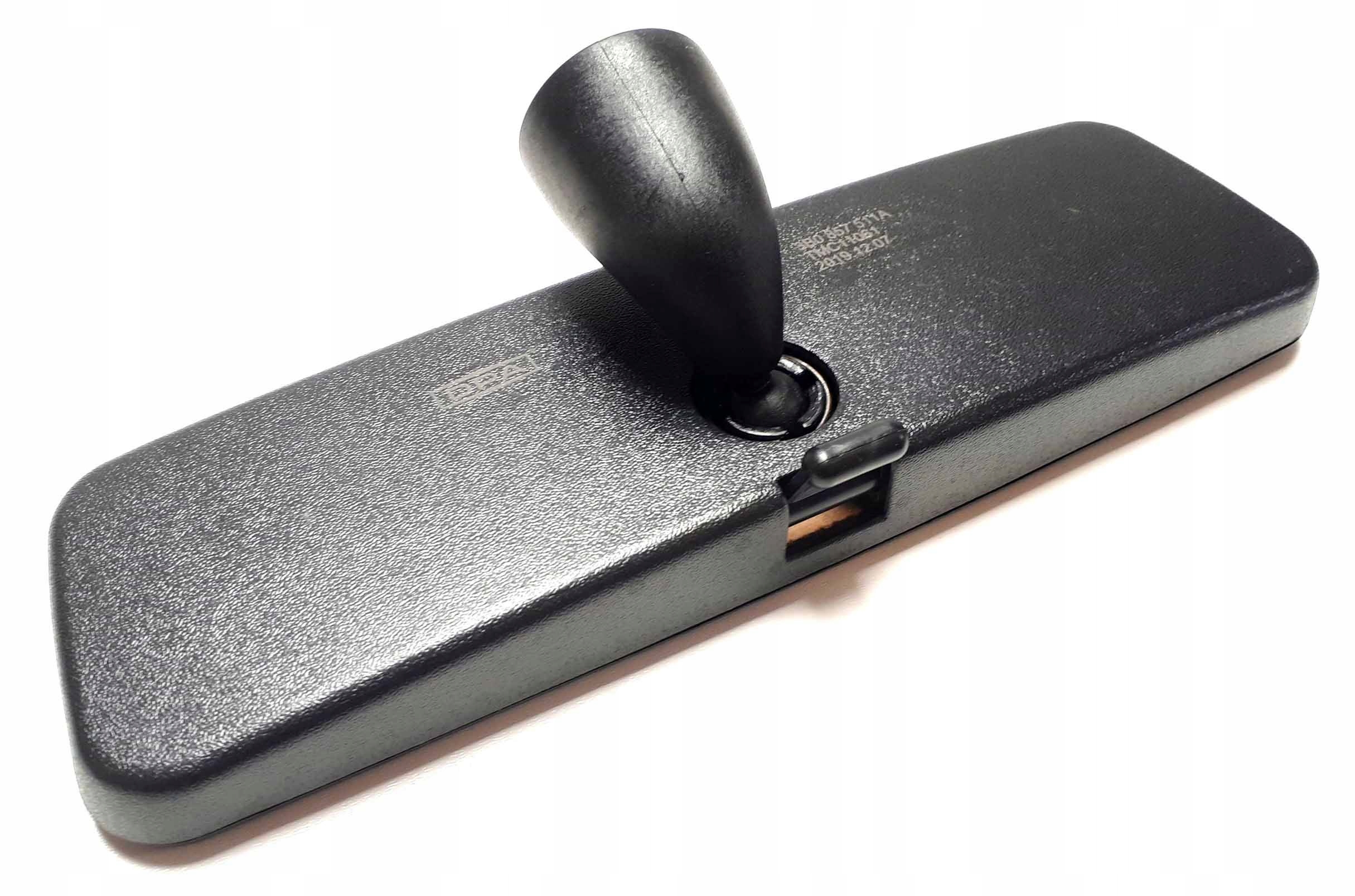 LUSTERKO WEWNĘTRZNE CZARNE MULTIVAN TRANSPORTER T5