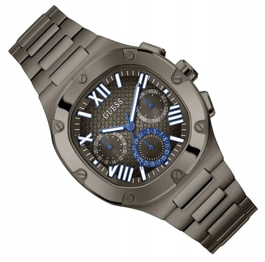 Pánské Módní Sportovní Hodinky Guess Headline GW0572G5 50M Vodotěsné