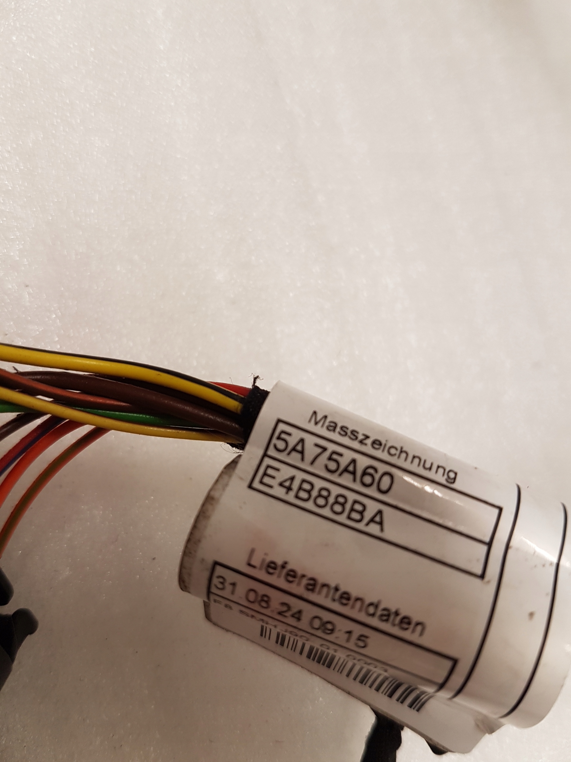 bundle wiring PDC rear part BMW X5 G05 5A75A60 5A75A62