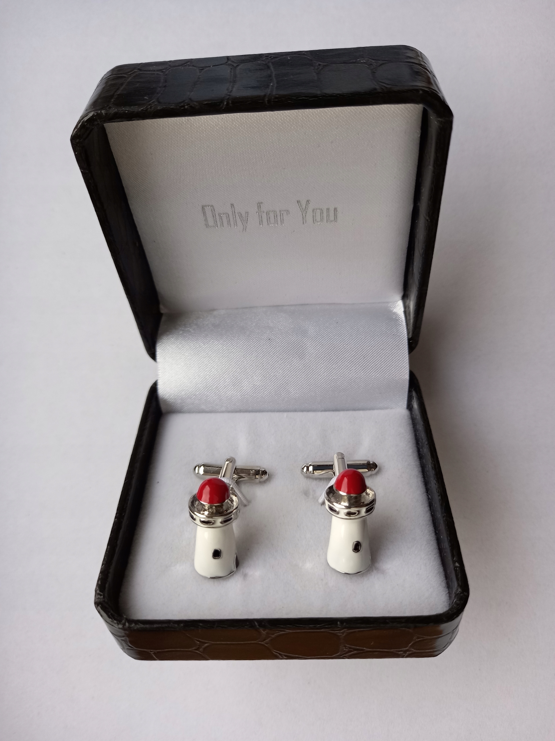 Manžetové knoflíčky na košili Maják ve věži