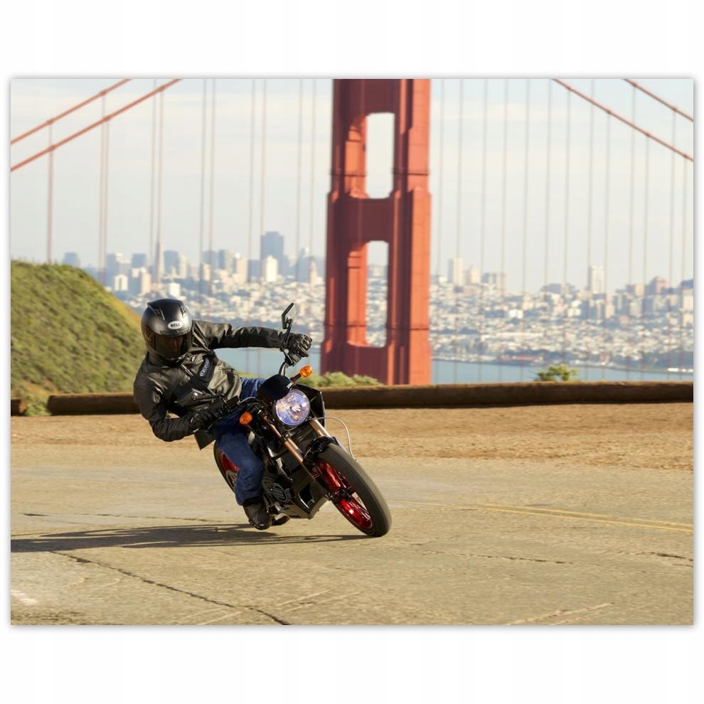 

Plakat 50x40 Motocykl przy Golden Gate