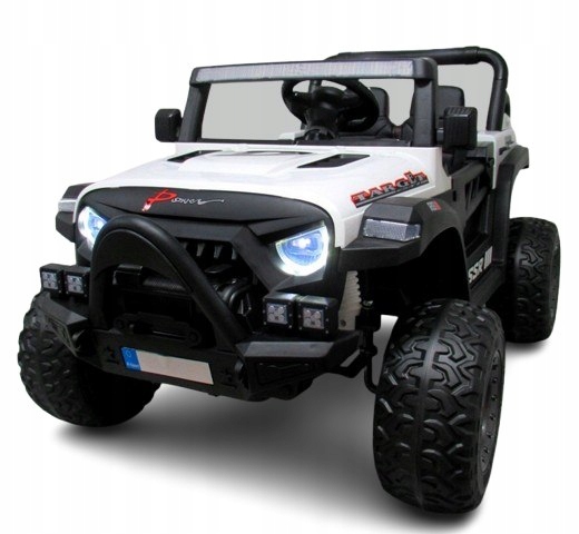 Auto X16 R-sport Biały Auto na akumulator Eva Skóra Pilot Akumulator litowo