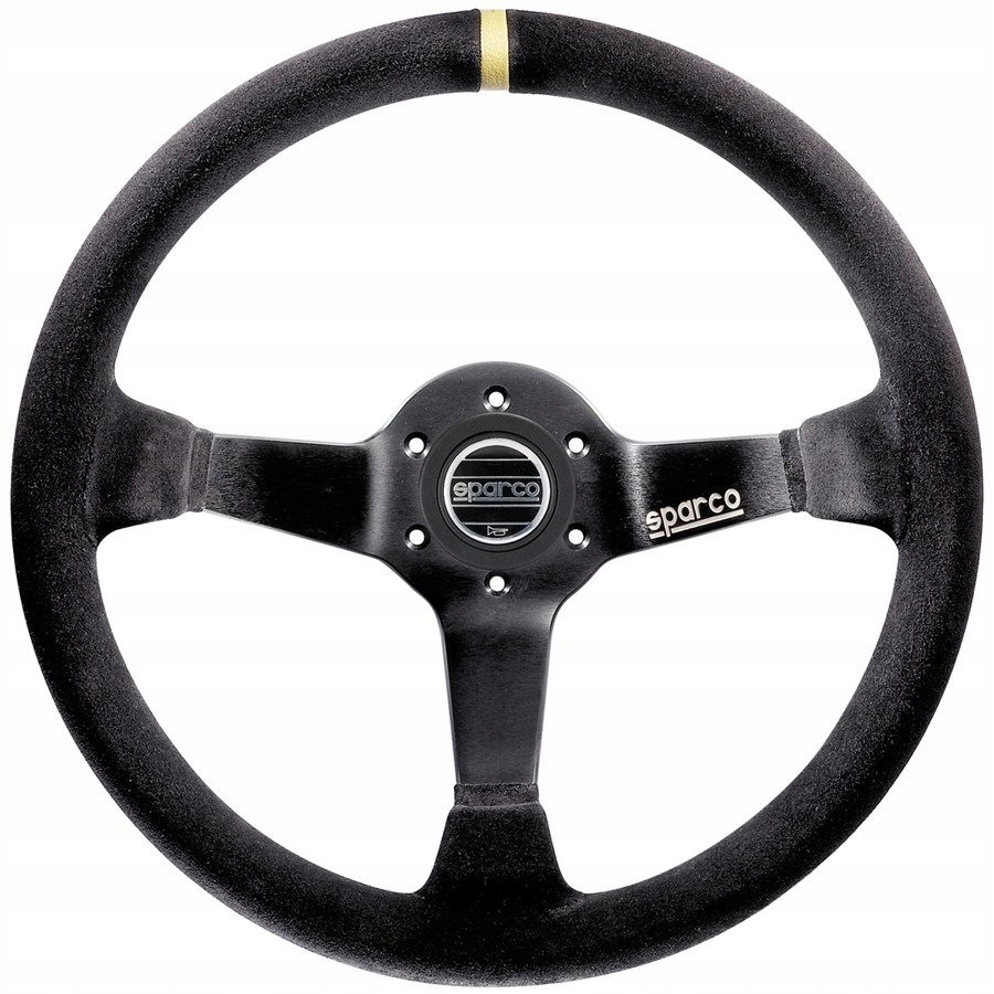 Semišový rallyový volant Sparco R325 350 mm