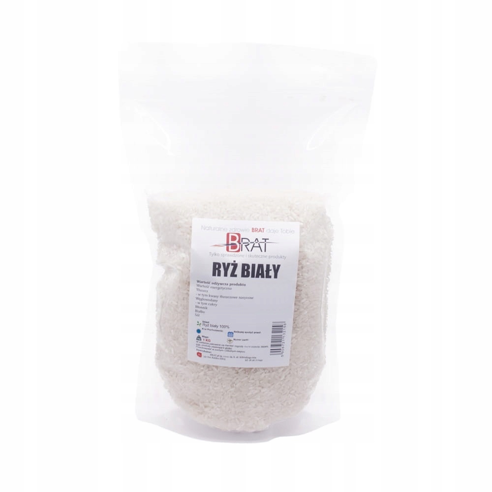 5X Brat Bílá rýže 1kg