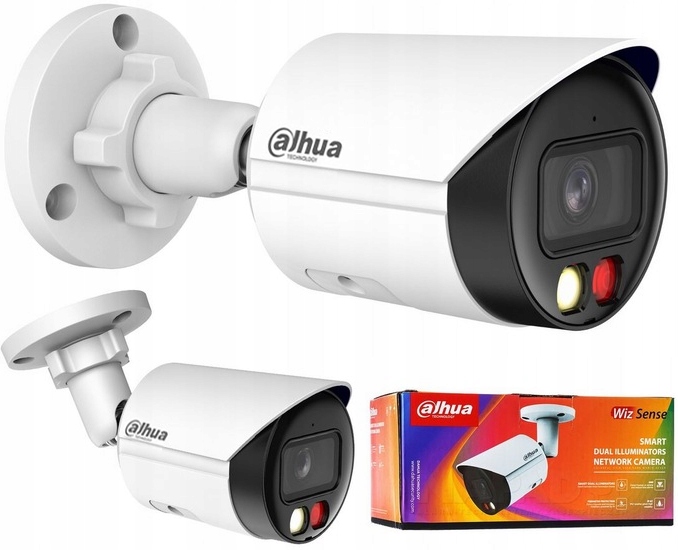 Kamera Dahua IPC-HFW2649S-S-IL-0280B Ip 6MPx PoE Wizsense Dual Light