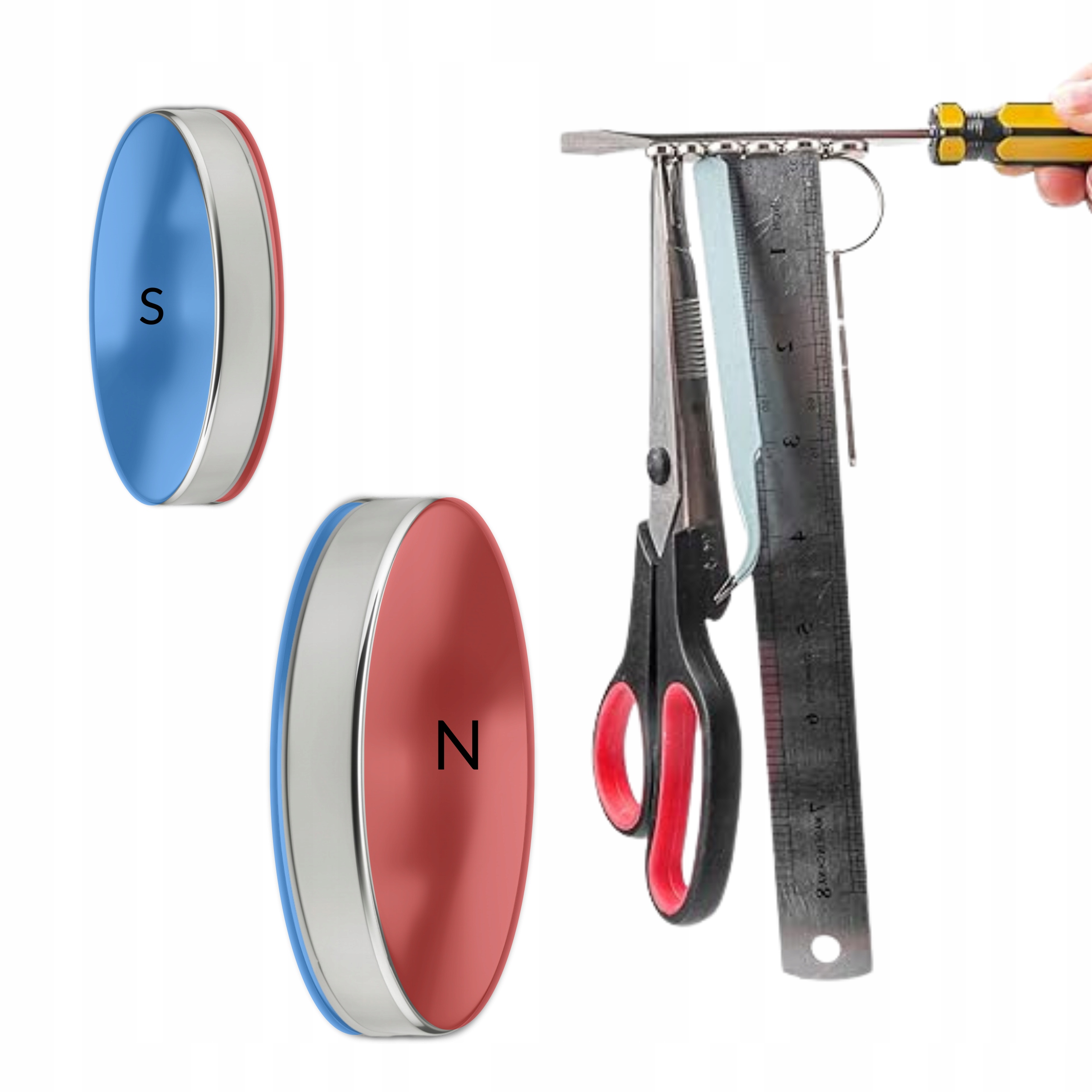 MAGNES Neodymowy Walcowy 30x10 mm OKRĄGŁY SILNY MOCNY N52 KRĄŻEK 30mm 10 mm Kod producenta MAGNES Neodymowy Walcowy 30x10 mm MOCNY