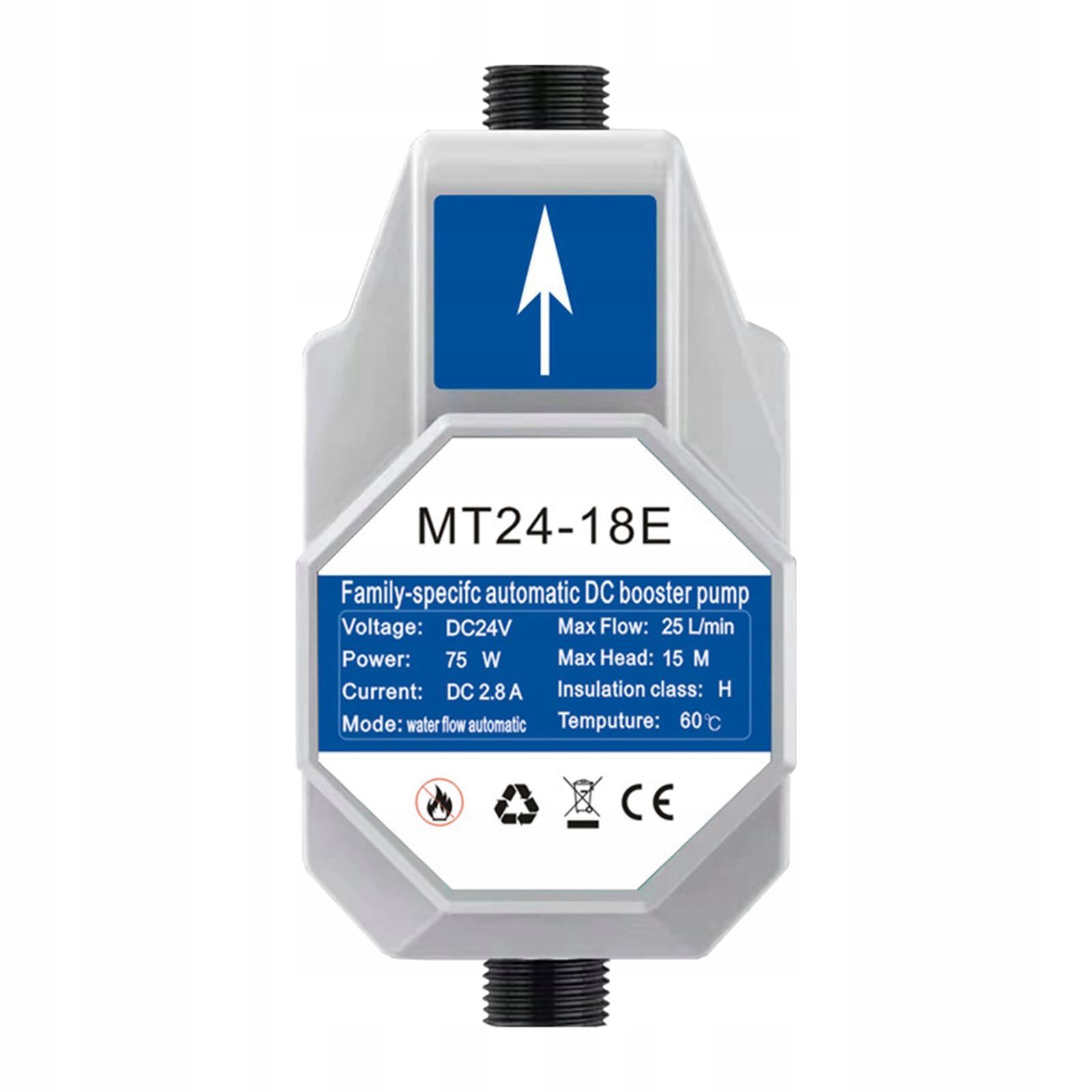 Automatyczna pompa wspomagająca ciśnienie wody 24 Marka bez marki