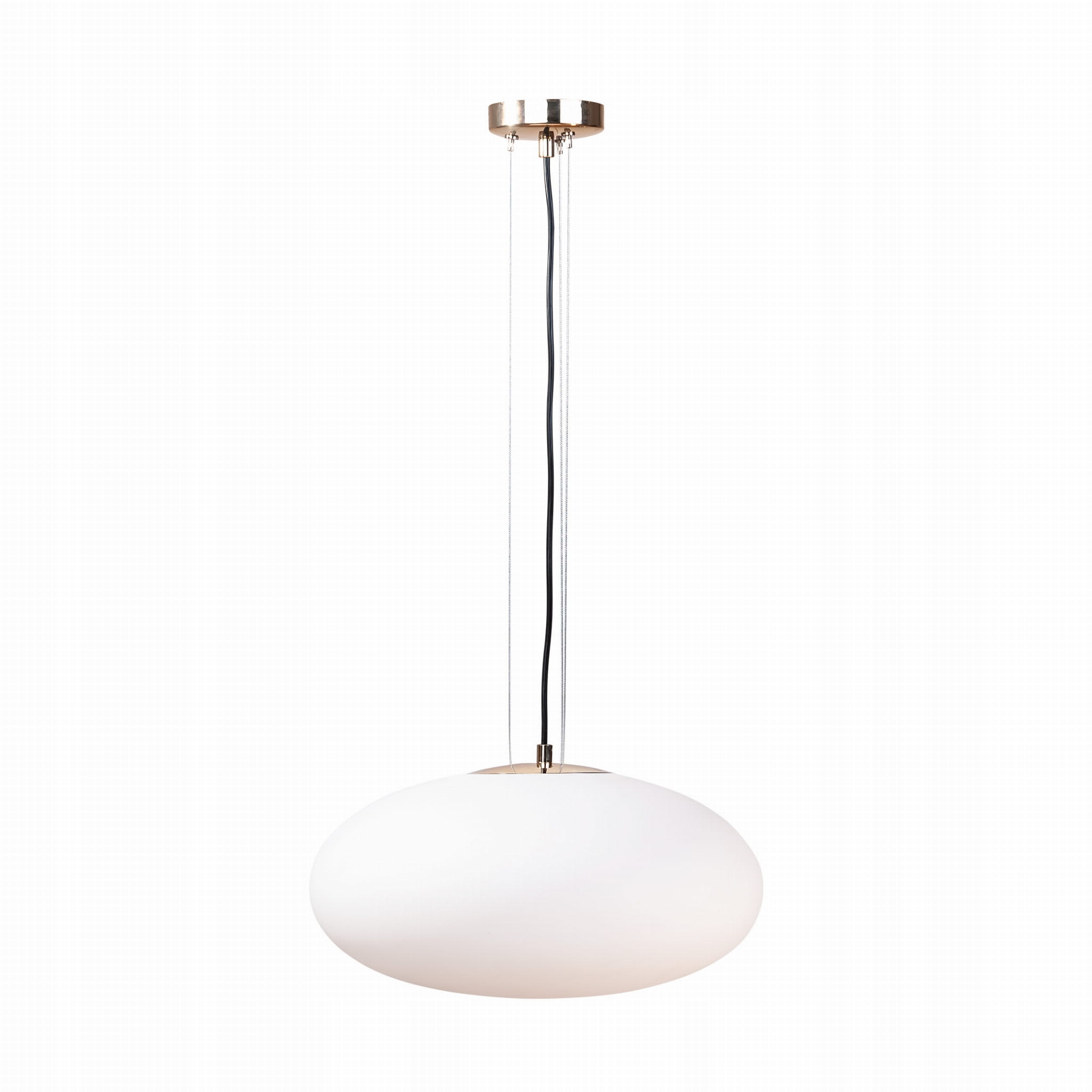 Elegantní závěsná lampa s velkým oválným tvarem nad kuchyňský stůl Omi 40W