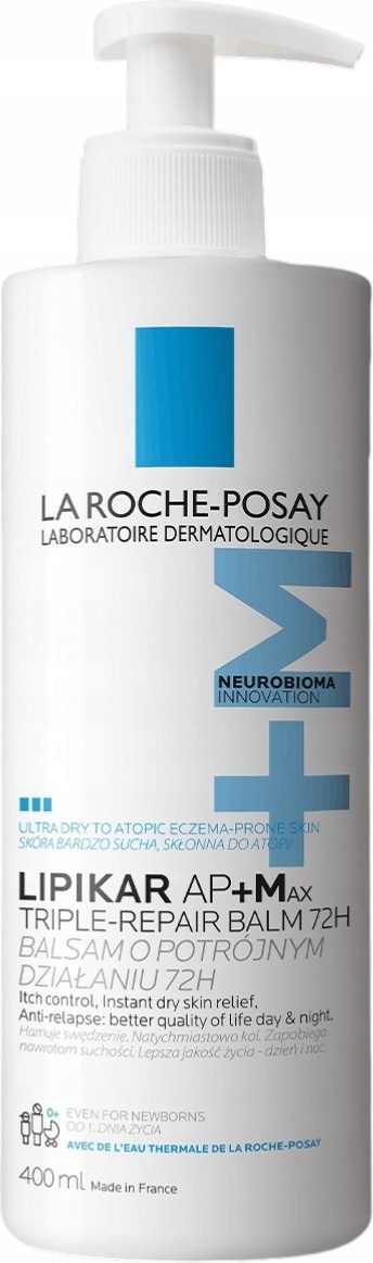 Balsam do ciała La Roche-Posay Lipikar AP+Max pielęgnacyjny 400 ml