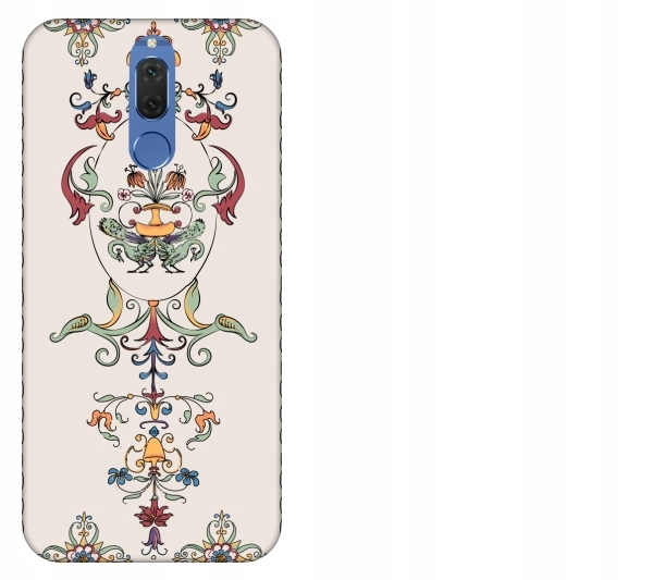 

Etui pokrowiec Huawei Mate 10 Lite Vintage wzór kw