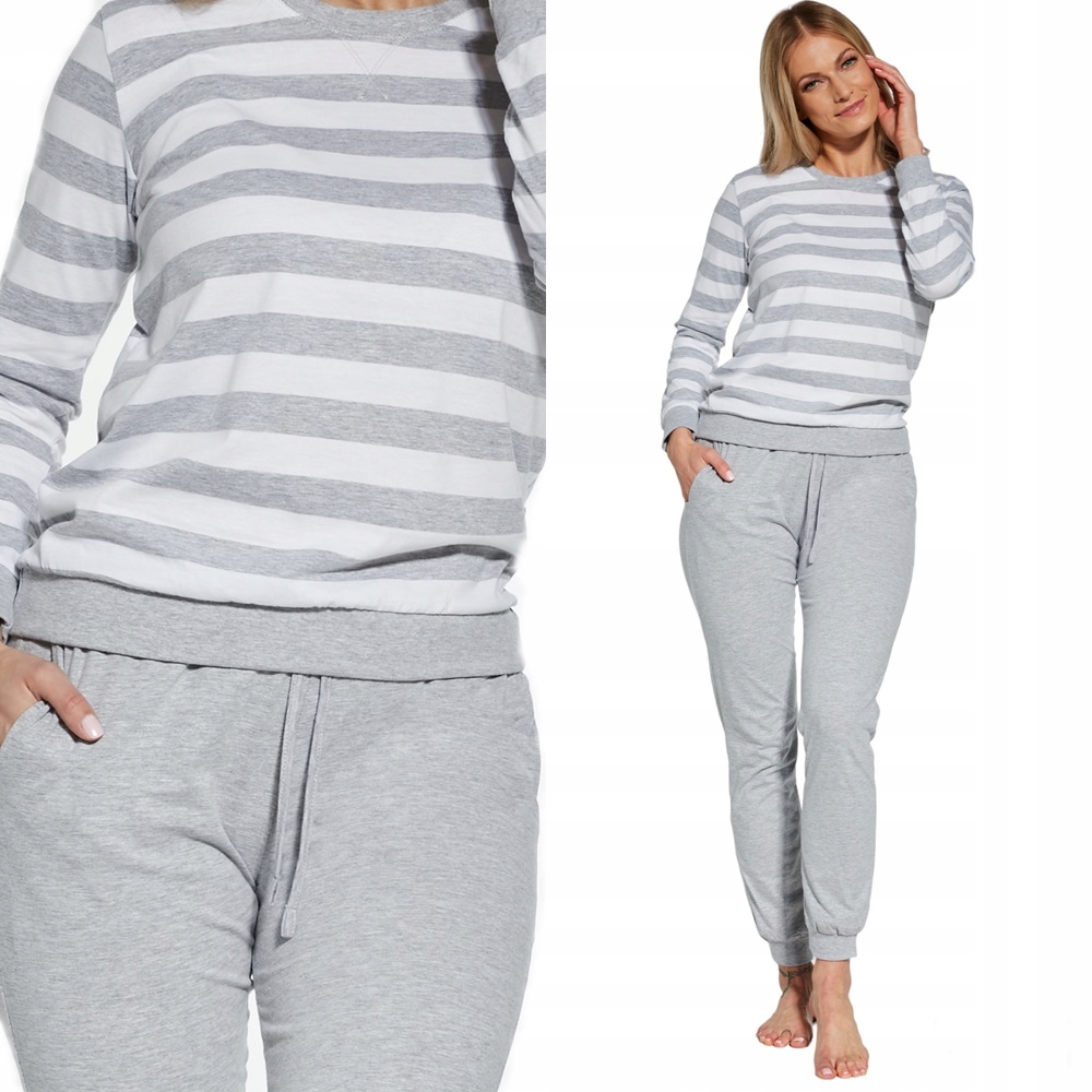 Dámské Pyžamo Cornette Molly 634 S 36 Šedá