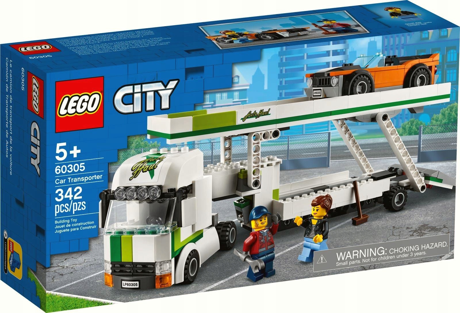 

Oryginalne Lego City 60305 Laweta