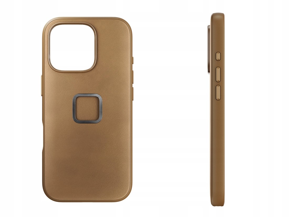 Etui Peak Design Mobile Everyday Clarino Case iPhone 16 Pro – Brązowe