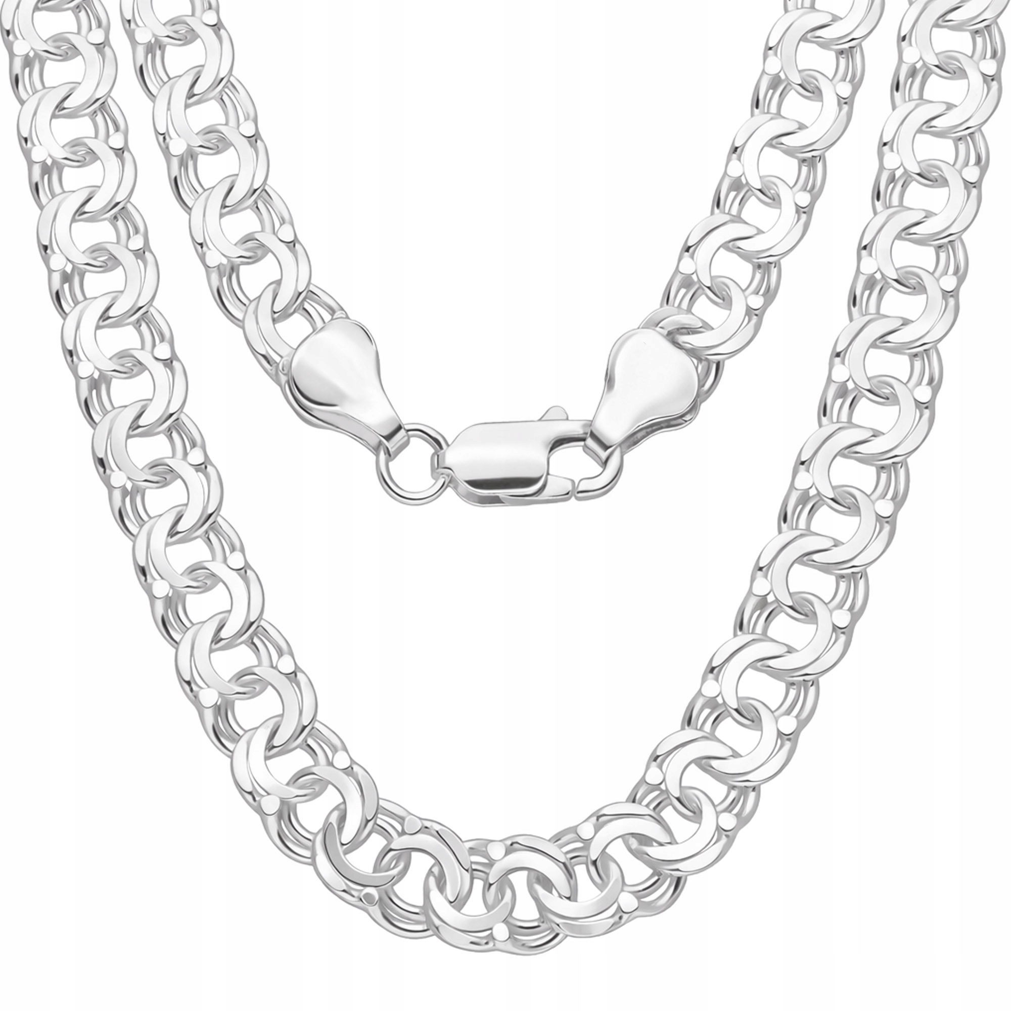 Řetízek Garibaldi řetěz stříbro 925 6.5 mm 55 cm