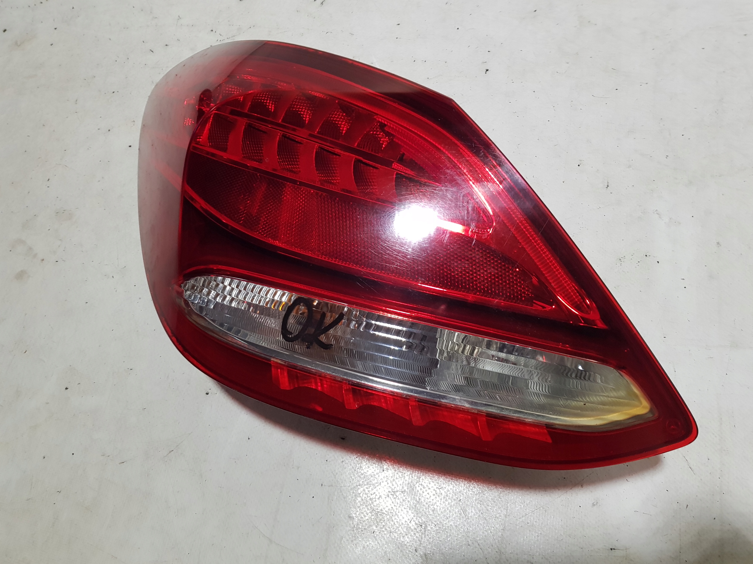 MERCEDES W205 sedan light left rear part rear left A2059061157