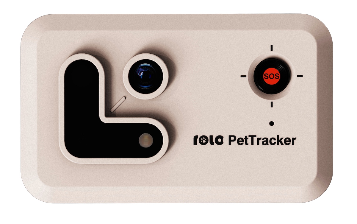 Levně EnaBot Role PetTracker lokalizátor pro psy s vestavěnou kamerou, bílý