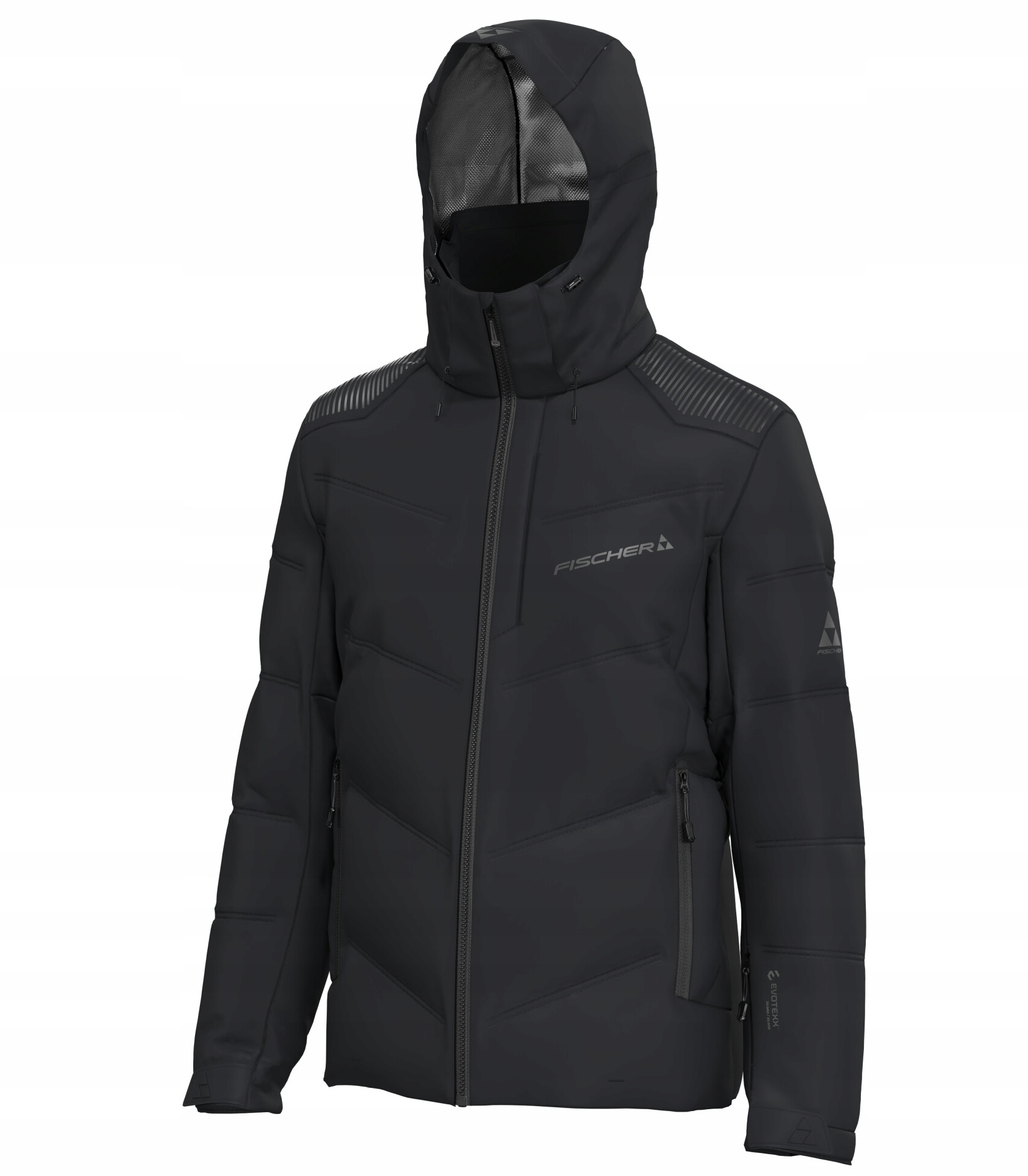 Fischer Flash Jacket Kurtka narciarska z pikowaniem Evotexx 20.000 black M