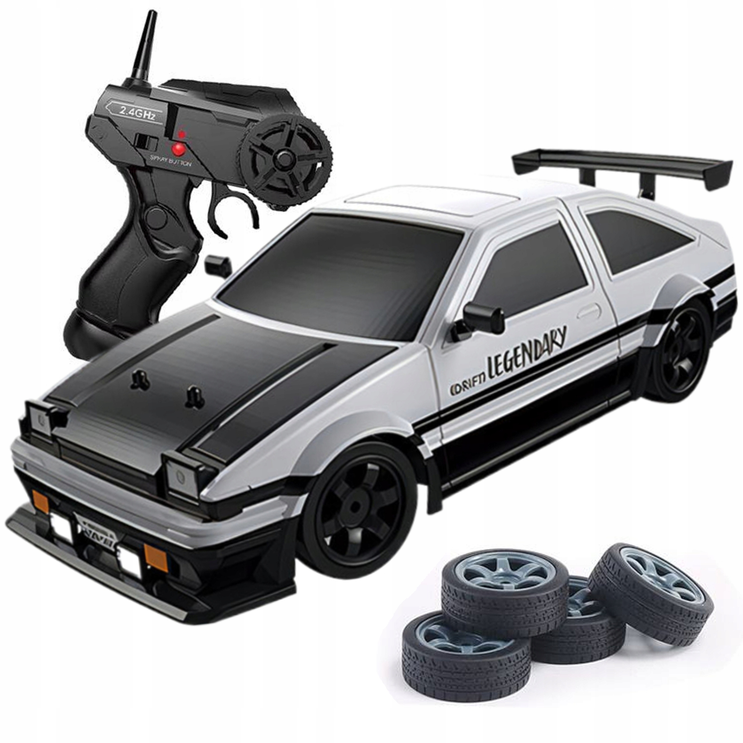Auto Rc samochód zdalnie sterowany drift 4x4 Led