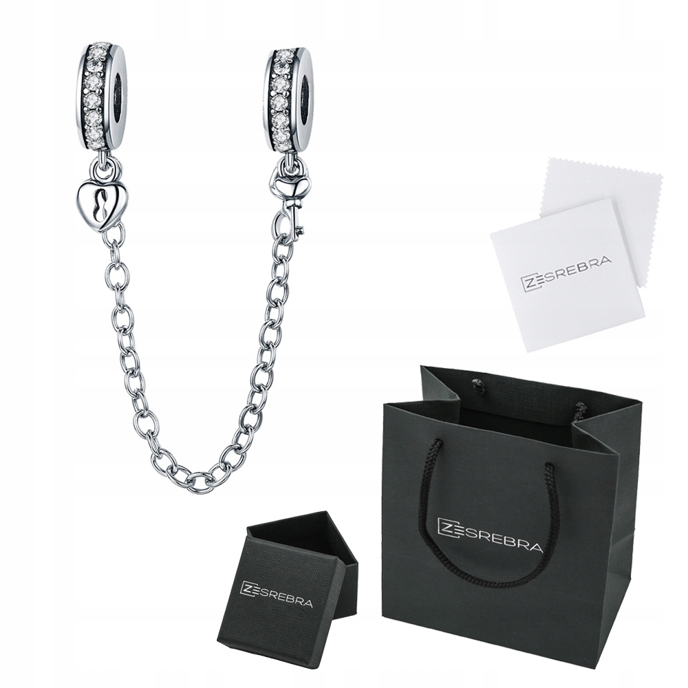 

Charms Łańcuszek Zabezpieczenie do Pandora s925