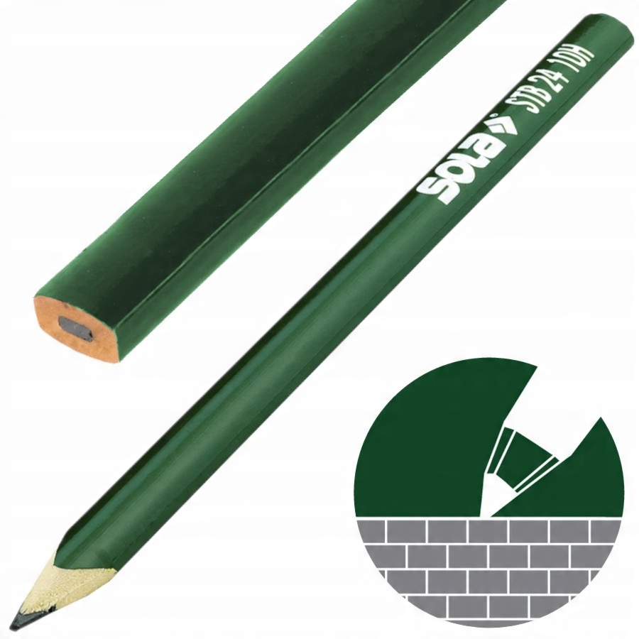 

Sola Stb 24 Ołówek Do Kamienia Betonu Zielony 24cm