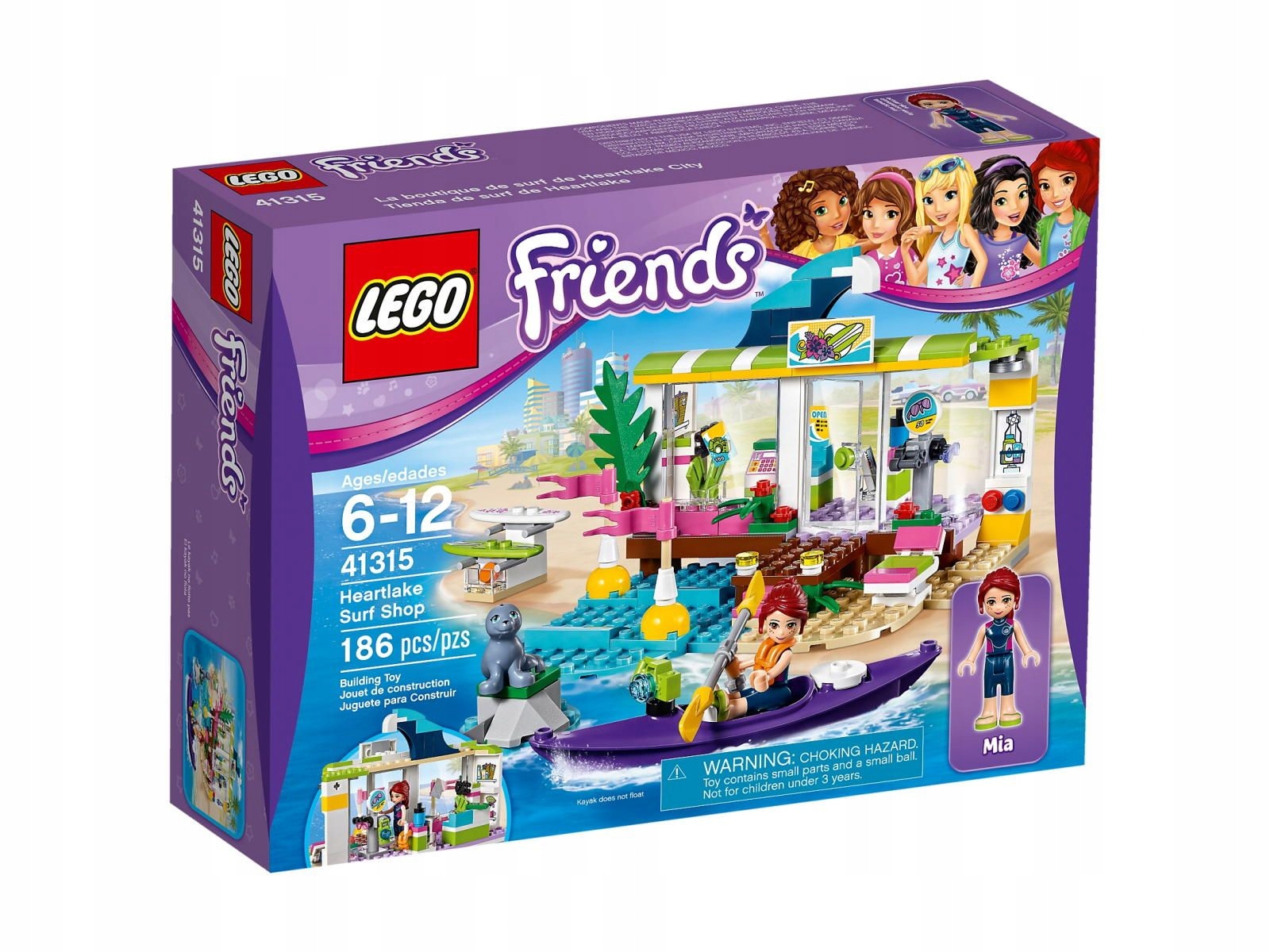 Lego 41315 Friends Sklep dla surferów w Heartlake
