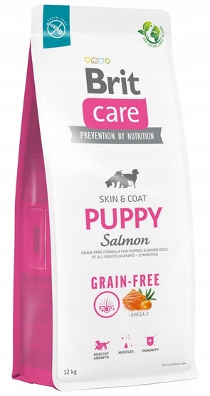Levně Brit Care Grain Free Puppy Salmon 12 kg