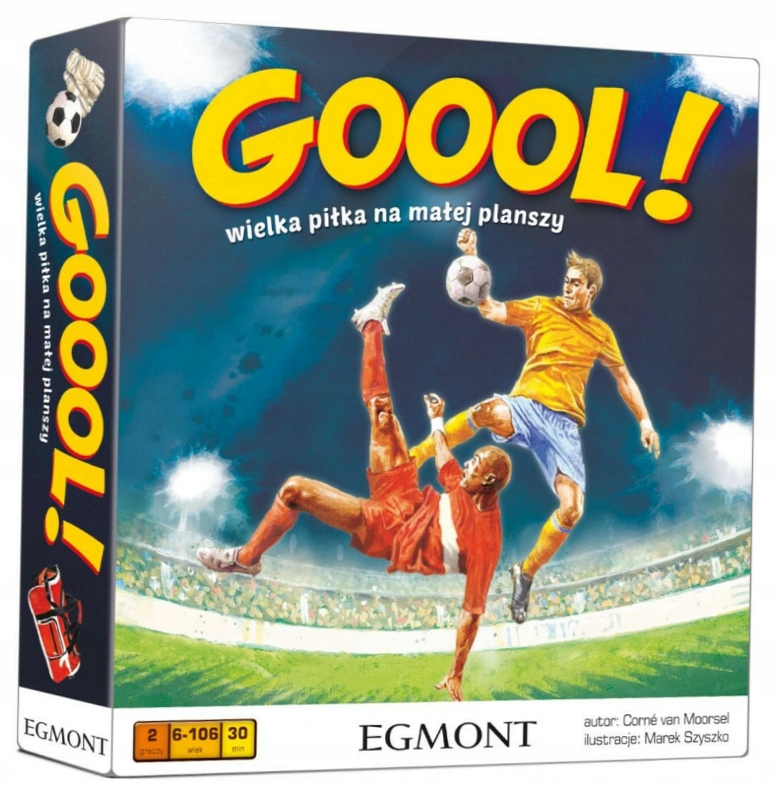Goool! Wielka piłka na małej planszy Egmont