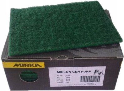 Mirka Włóknina ścierna Mirlon ark. - Zielona P320
