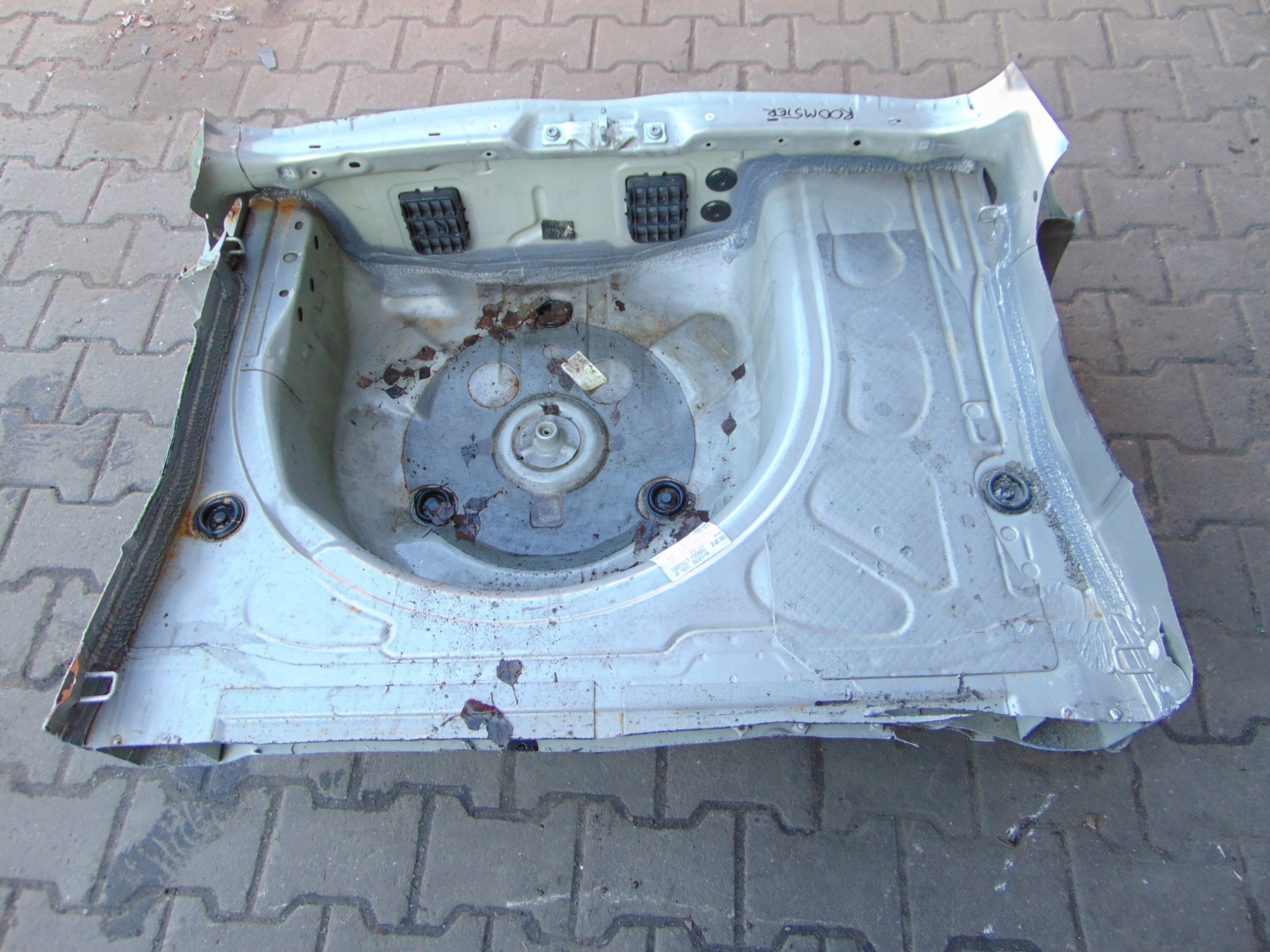 SKODA ROOMSTER 5J Praktik rear upper panel floor