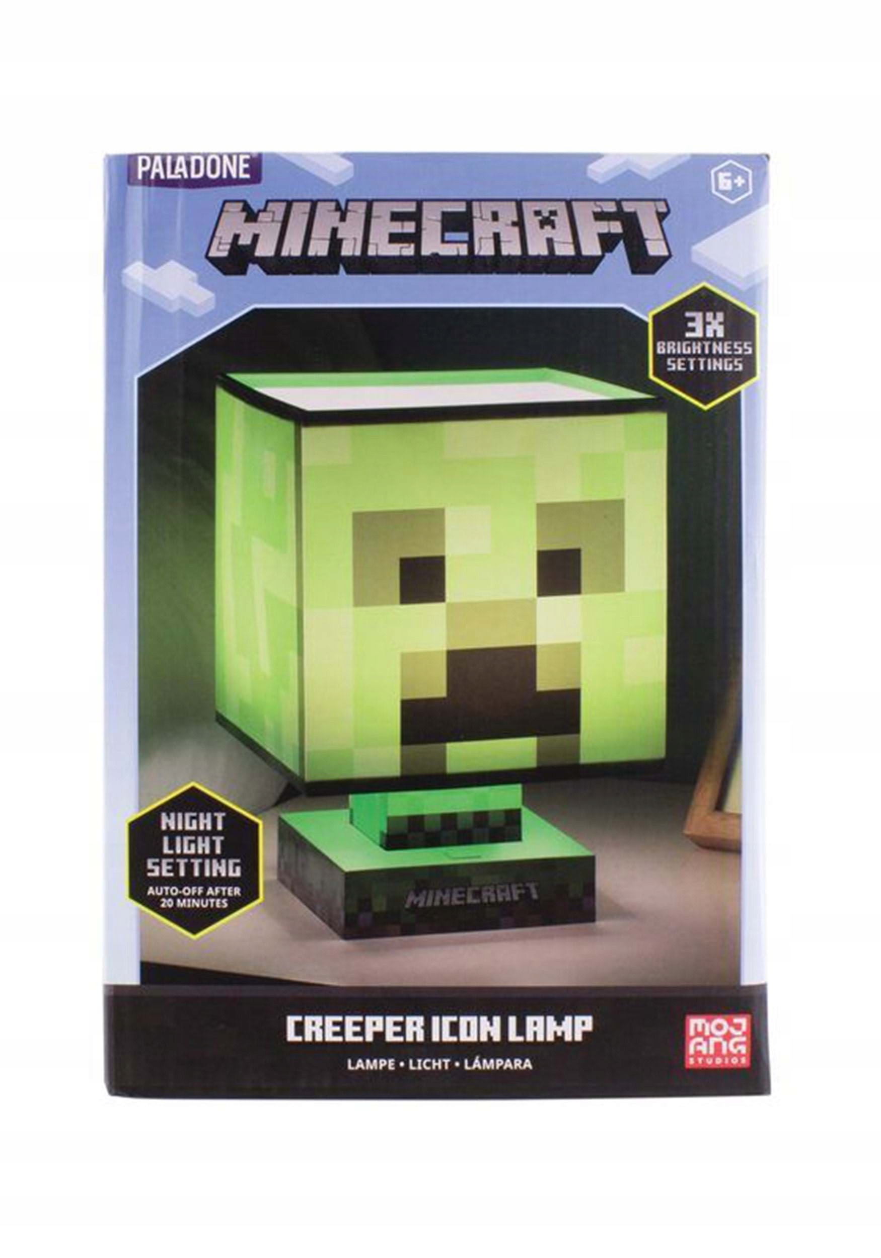 Lampička Minecraft Creeper Icon Light 26 cm