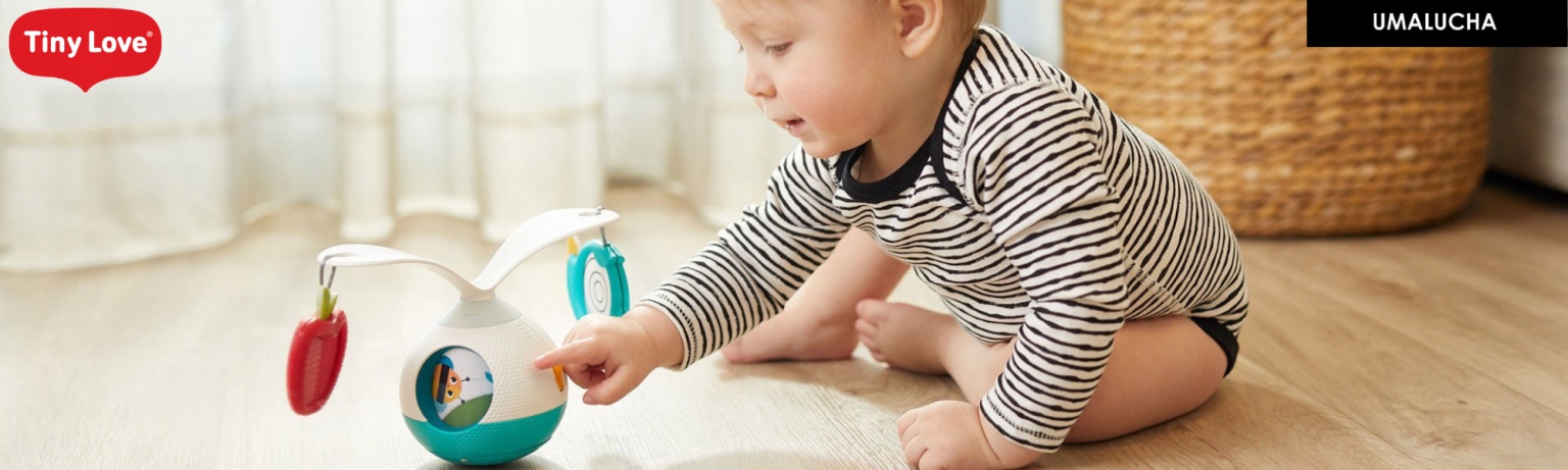 Karuzela Tiny Love Zabawa na łące - rozwój Twojego malucha Cechy dodatkowe funkcja pozytywki