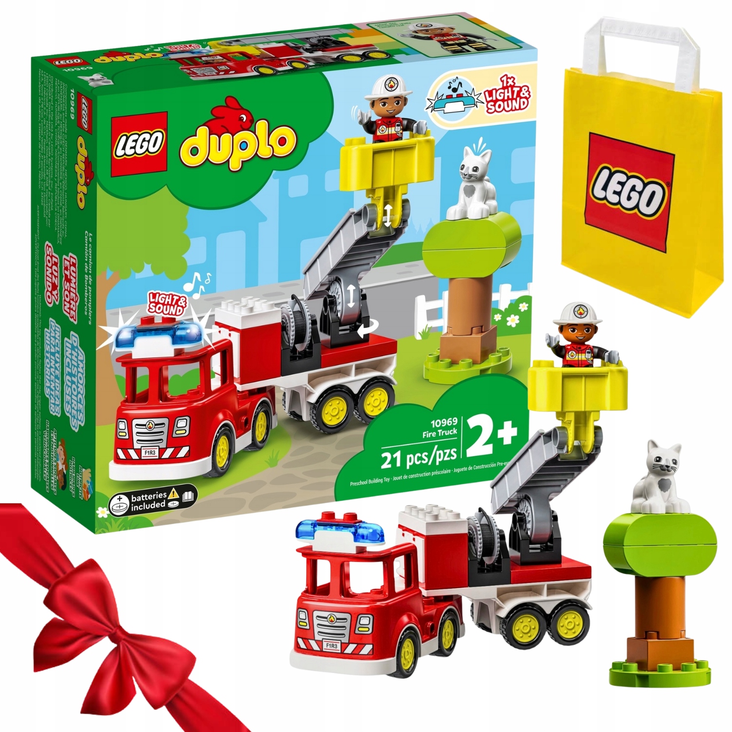 Zestaw Klocków Lego Lego Duplo 10969 Wóz Strażacki Na Święta Top