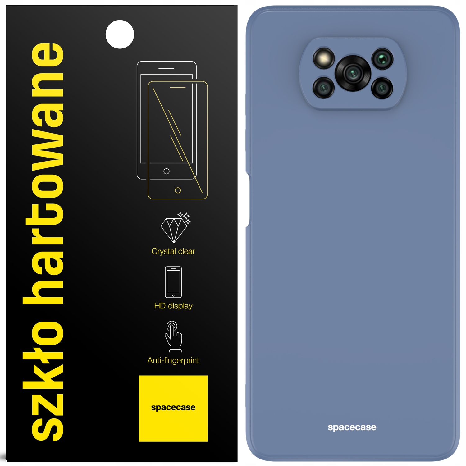 

Etui Do Poco X3 Pro/nfc Spacecase Silicone Szkło