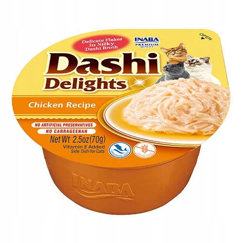 Levně 8X Inaba Cat Dashi Delights kuřecí 70 g