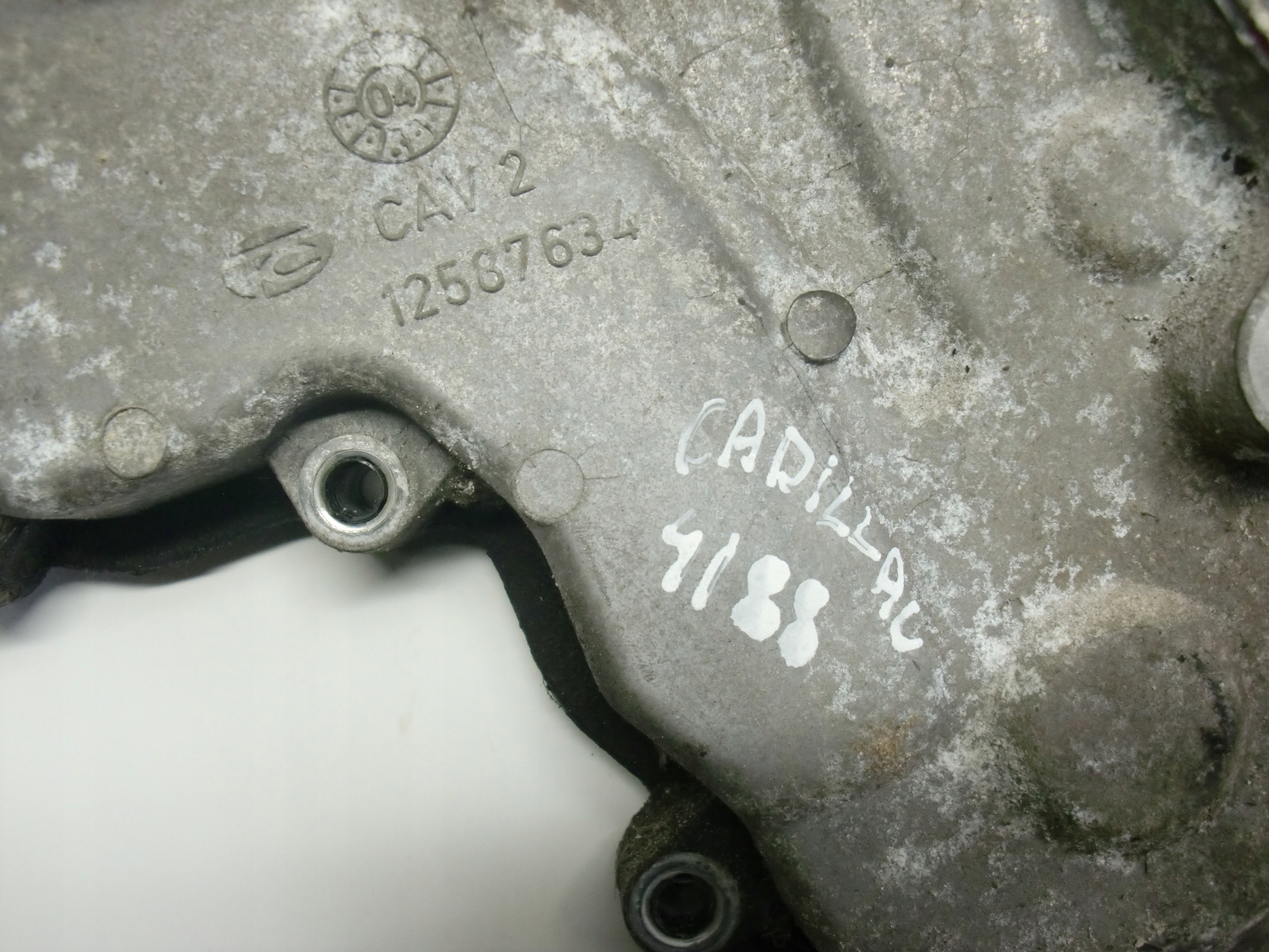 CADILLAC CTS 3.6 V6 LY7 Couvercle carter distribution 12587634